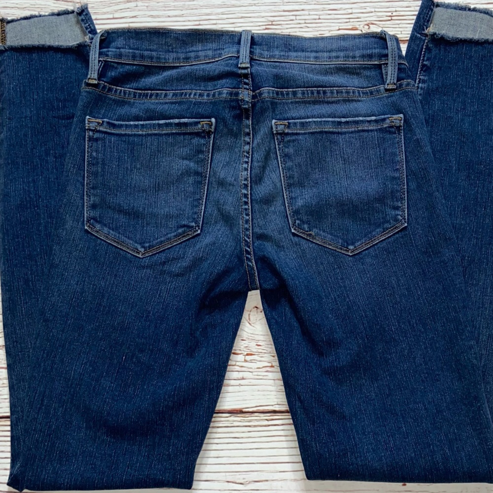 Frame Denim Le High Skinny de Jeanne Jeans in Woodbine Sz 24 - Picture 13 of 15